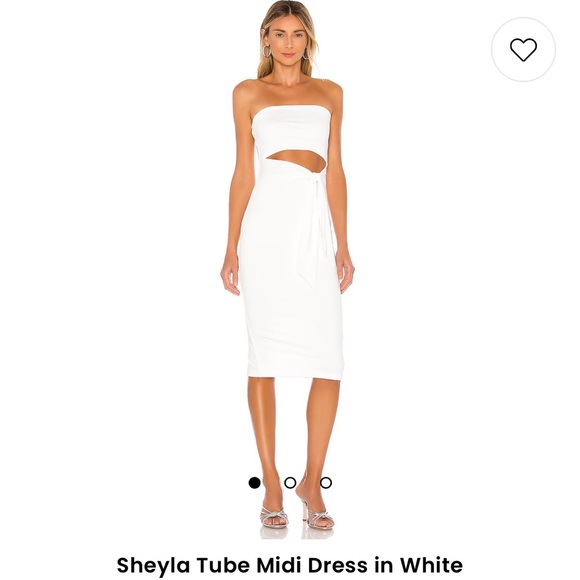 Revolve White Tube Dress - Picture 1 of 3